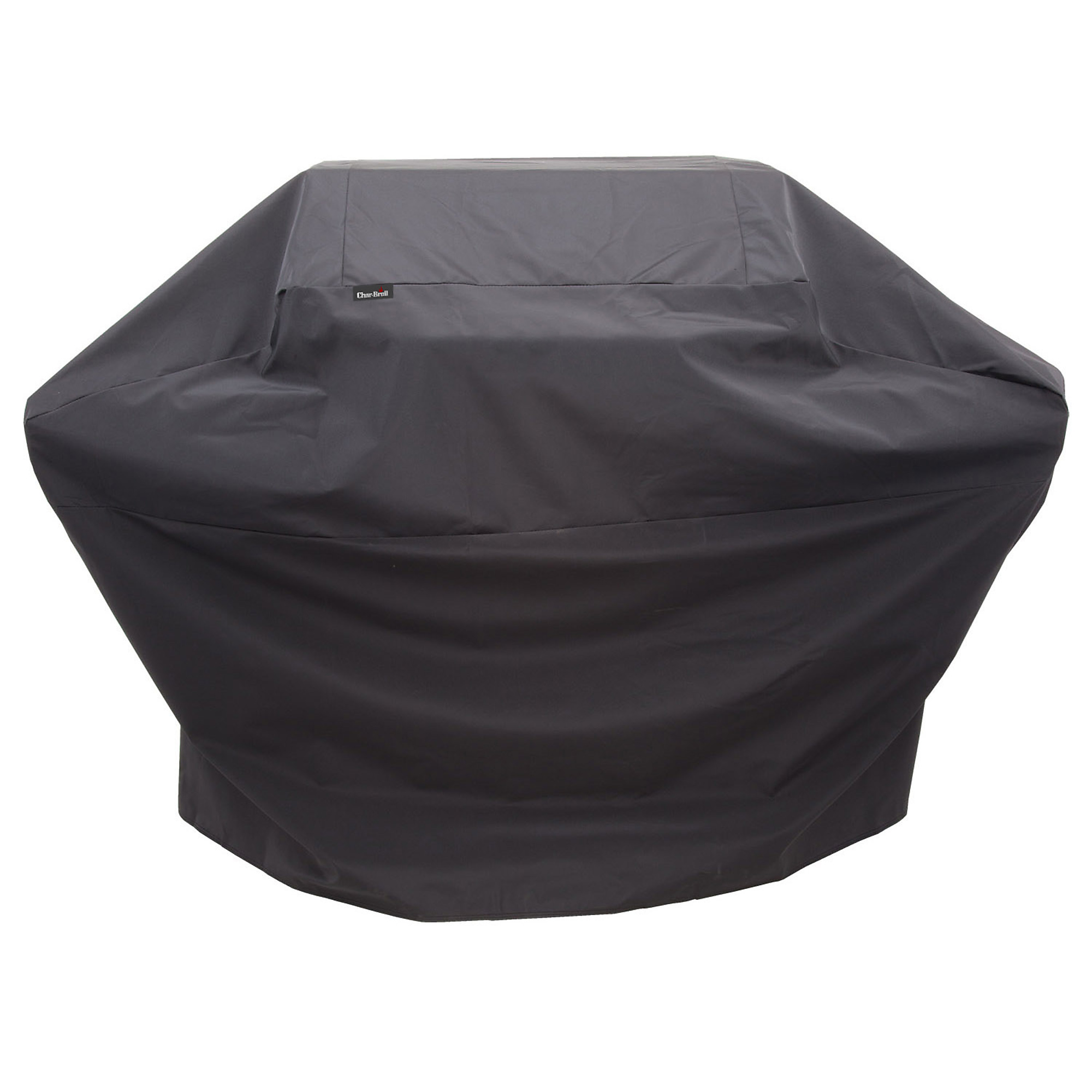 Char-Broil 3–4 Burner Gas Grill Cover for Outdoor Grills, Black, Fits Grills up to 62in.W, Model# CB12500378P